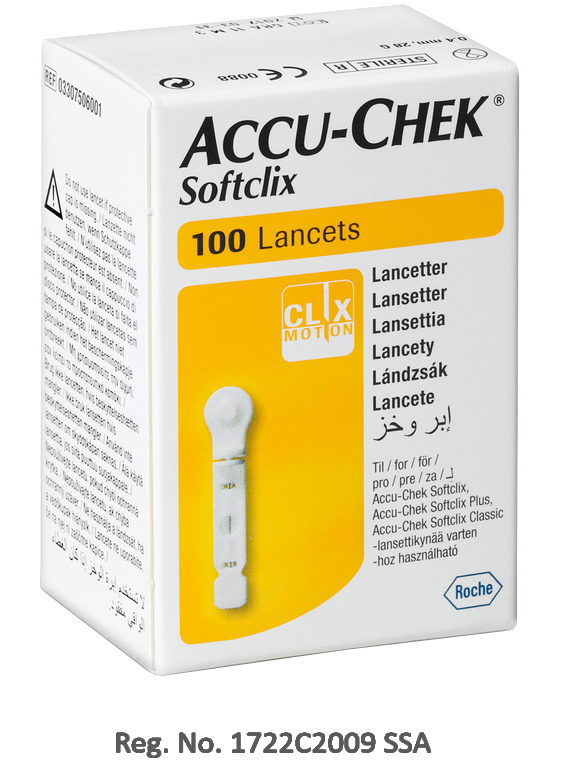 Accu-Chek Softclix, caja con 100 piezas