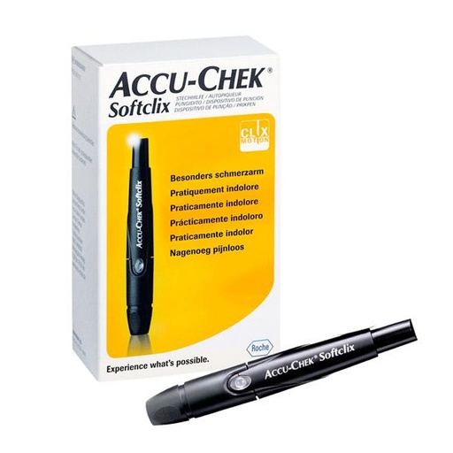 [RCH-PSK25] Pluma Accu-Chek Softclix kit c/25 lancetas