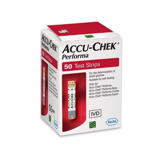 [RCH-TP50] Tiras Accu-Chek Performa, caja con 50